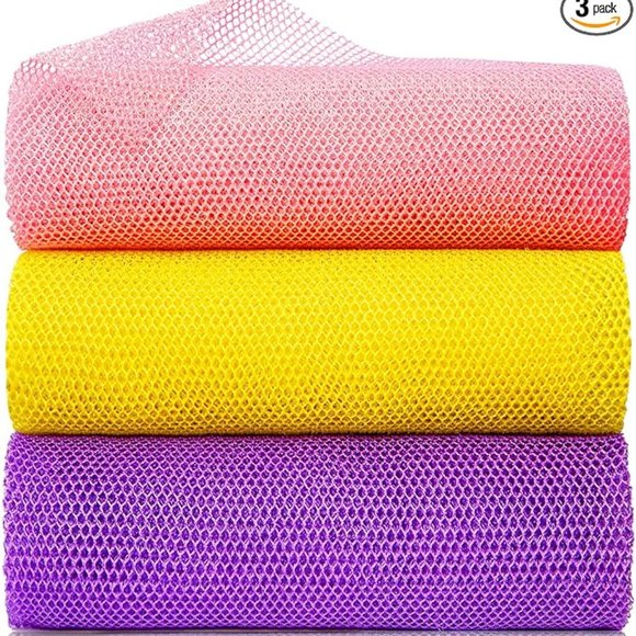 3 Pieces African Net Bath Sponge - Picture 5 of 5